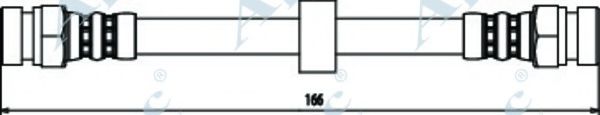 Тормозной шланг APEC braking HOS3449