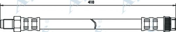 Тормозной шланг APEC braking HOS3459