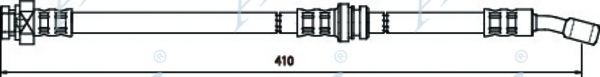 Тормозной шланг APEC braking HOS3498