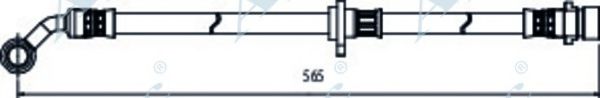 Тормозной шланг APEC braking HOS3994