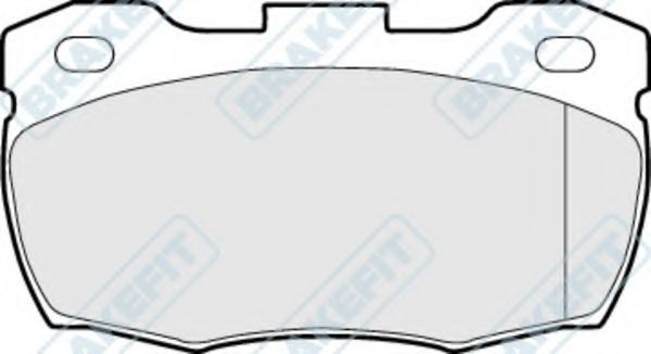Комплект тормозных колодок, дисковый тормоз APEC braking PD3293