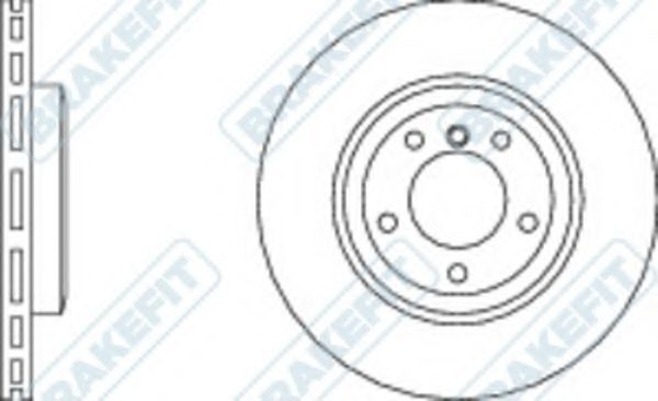 Тормозной диск APEC braking DK6220