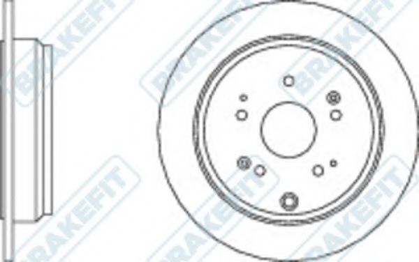 Тормозной диск APEC braking DK6291