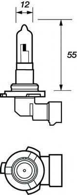 Лампа накаливания, фара дальнего света; Лампа накаливания, основная фара; Лампа накаливания, противотуманная фара MOTAQUIP VBU905