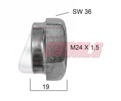 Гайка крепления колеса CASALS 21349