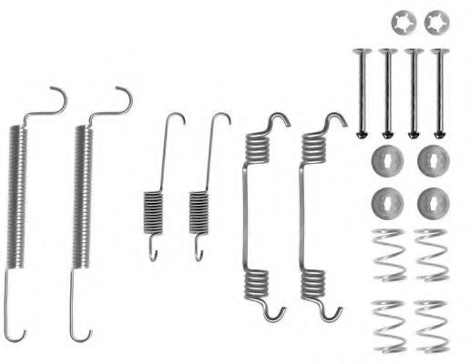 Комплектующие, тормозная колодка HELLA PAGID 8DZ 355 200-461