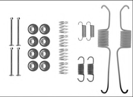 Комплектующие, тормозная колодка HELLA PAGID 8DZ 355 205-801