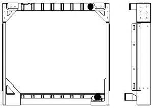 Радиатор, охлаждение двигателя SAKURA  Automotive 1311-0304