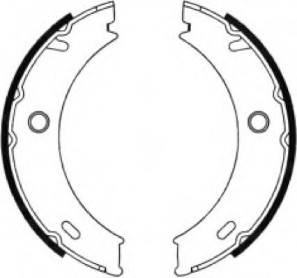 Комплект тормозных колодок ASVA AKS-0576