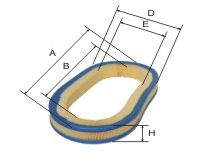 Воздушный фильтр GOODWILL AG 200