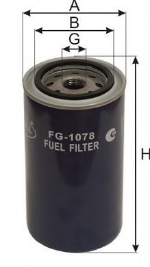 Топливный фильтр GOODWILL FG 1078