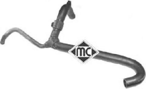 Шланг радиатора Metalcaucho 08791