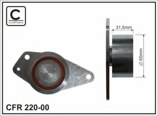 Устройство для натяжения ремня, ремень ГРМ CAFFARO 220-00