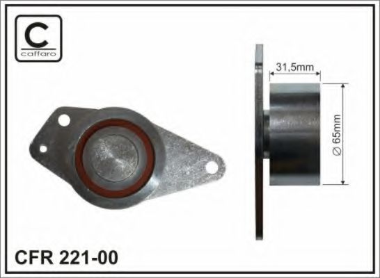 Устройство для натяжения ремня, ремень ГРМ CAFFARO 221-00