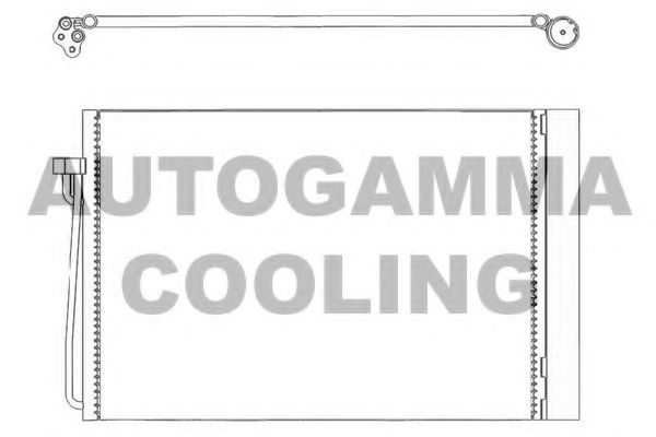 Конденсатор, кондиционер AUTOGAMMA 103655