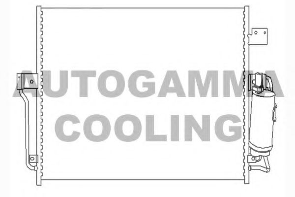 Конденсатор, кондиционер AUTOGAMMA 104443