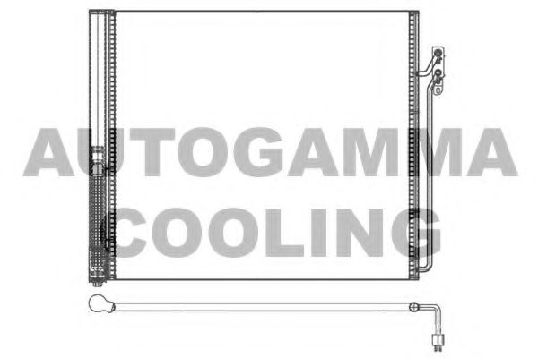 Конденсатор, кондиционер AUTOGAMMA 107136