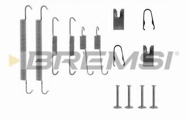 Комплектующие, тормозная колодка BREMSI SK0771