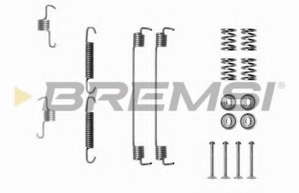 Комплектующие, тормозная колодка BREMSI SK0819