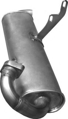 Глушитель выхлопных газов конечный POLMO 5701