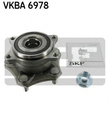 Комплект подшипника ступицы колеса SKF VKBA 6978