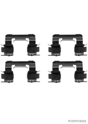 Комплектующие, колодки дискового тормоза HERTH+BUSS JAKOPARTS J3662028