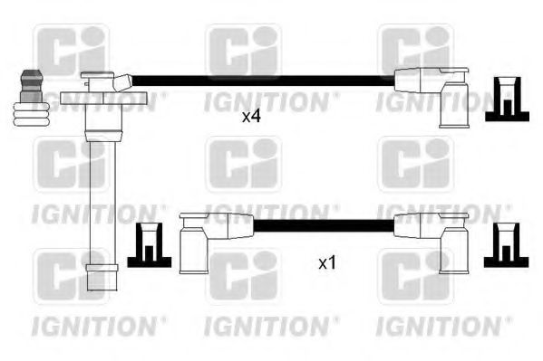 Комплект проводов зажигания QUINTON HAZELL XC1146