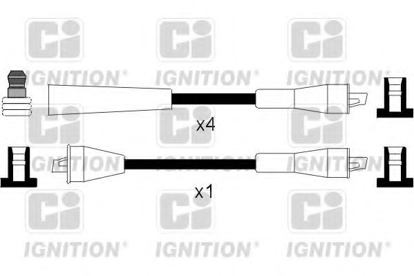 Комплект проводов зажигания QUINTON HAZELL XC394