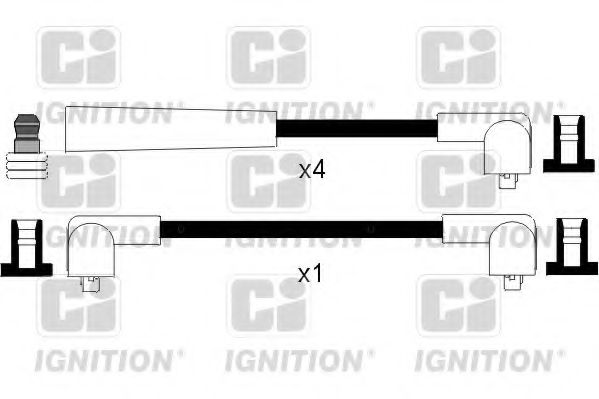 Комплект проводов зажигания QUINTON HAZELL XC765