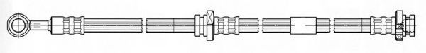 Тормозной шланг FERODO FHY3246