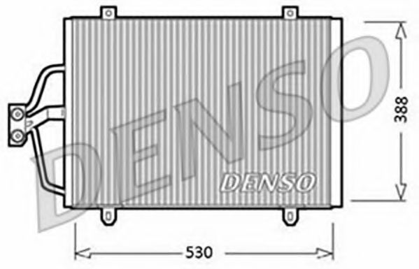 Конденсатор, кондиционер DENSO DCN23003