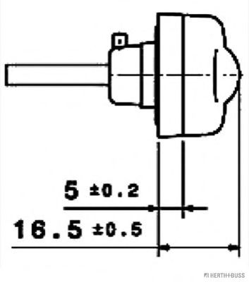 Задние фонари; Габаритный фонарь VIGNAL SYSTEMS 104330