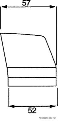 Фонарь освещения номерного знака; Фонарь освещения номерного знака VALEO K415