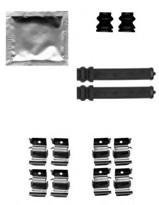 Комплектующие, колодки дискового тормоза MINTEX MBA1855