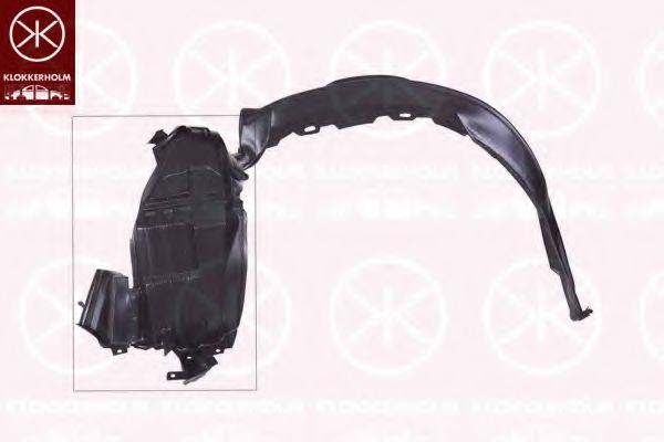 Обшивка, колесная ниша KLOKKERHOLM 5501388
