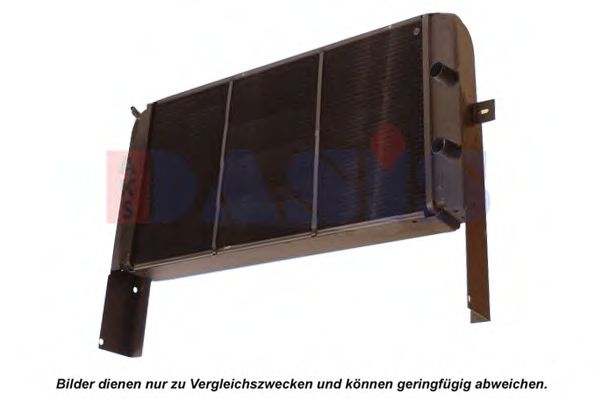 Радиатор, охлаждение двигателя AKS DASIS 451002T