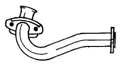 Труба выхлопного газа AKS DASIS SG50180