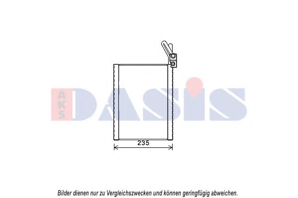 Испаритель, кондиционер AKS DASIS 820381N