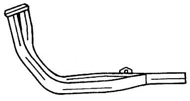 Труба выхлопного газа AKS DASIS SG60105