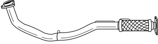 Труба выхлопного газа AKS DASIS SG38119