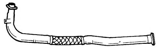 Труба выхлопного газа AKS DASIS SG38113