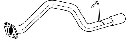 Труба выхлопного газа AKS DASIS SG21701