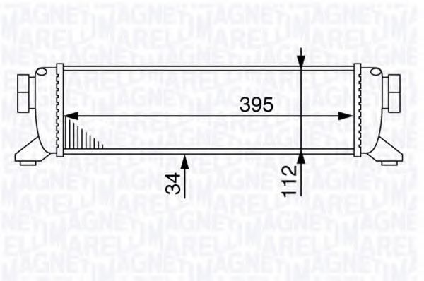 Интеркулер MAGNETI MARELLI 351319201900
