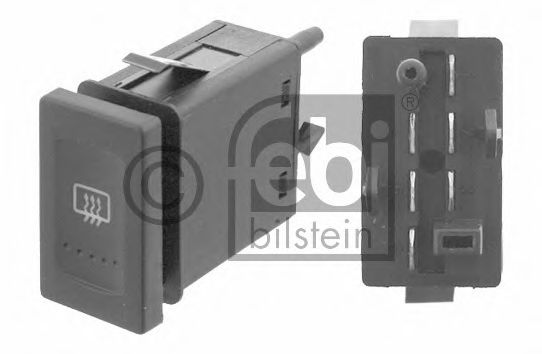 Выключатель, обогреватель заднего стекла FEBI BILSTEIN 24741