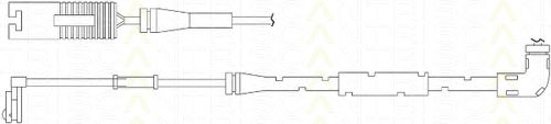 Сигнализатор, износ тормозных колодок TRISCAN 8115 17009