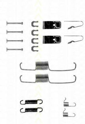 Комплектующие, тормозная колодка TRISCAN 8105 102017