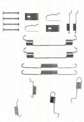 Комплектующие, тормозная колодка TRISCAN 8105 502555