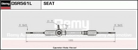 Рулевой механизм DELCO REMY DSR561L