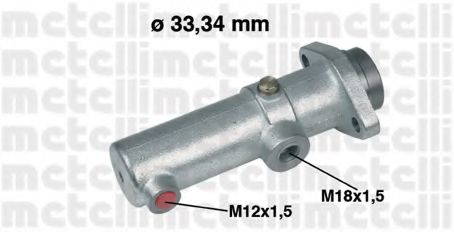 Главный тормозной цилиндр METELLI 05-0157
