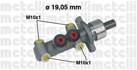 Главный тормозной цилиндр METELLI 05-0266